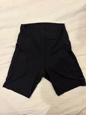 aerie Black High-Waist Bike Shorts